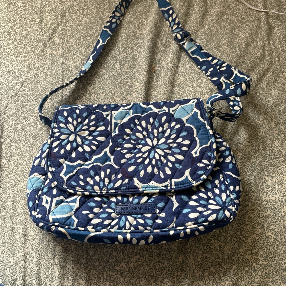 Vera Bradley Blue Floral Women's Bag